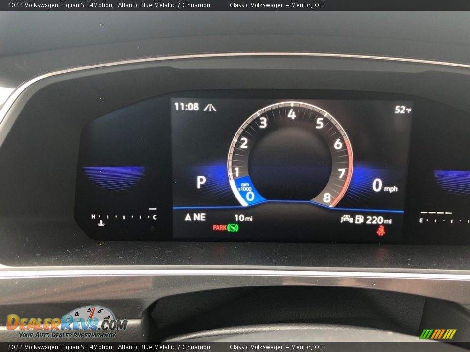 2022 Volkswagen Tiguan SE 4Motion Gauges Photo #3