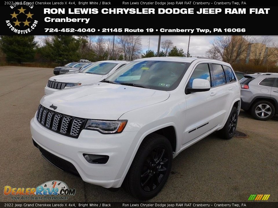 2022 Jeep Grand Cherokee Laredo X 4x4 Bright White / Black Photo #1