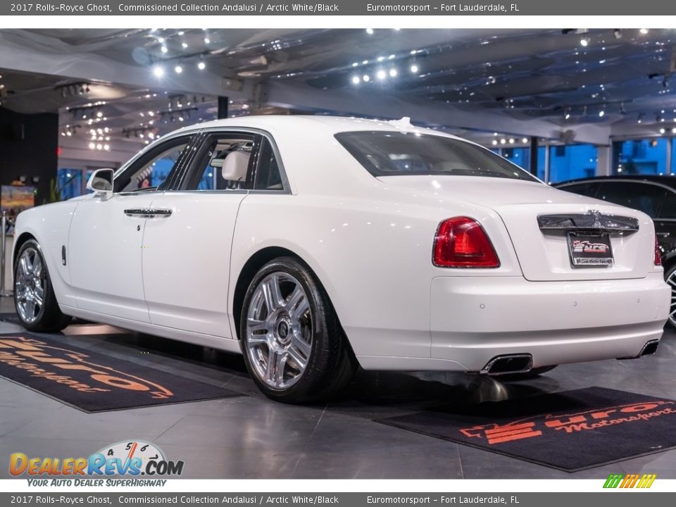 2017 Rolls-Royce Ghost Commissioned Collection Andalusi / Arctic White/Black Photo #3
