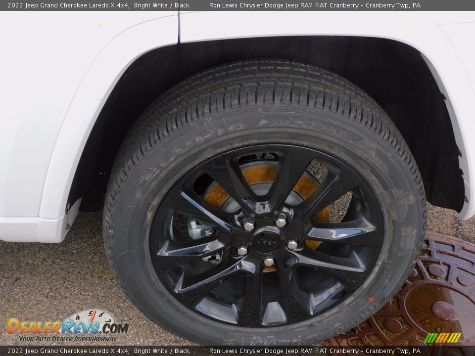 2022 Jeep Grand Cherokee Laredo X 4x4 Bright White / Black Photo #10