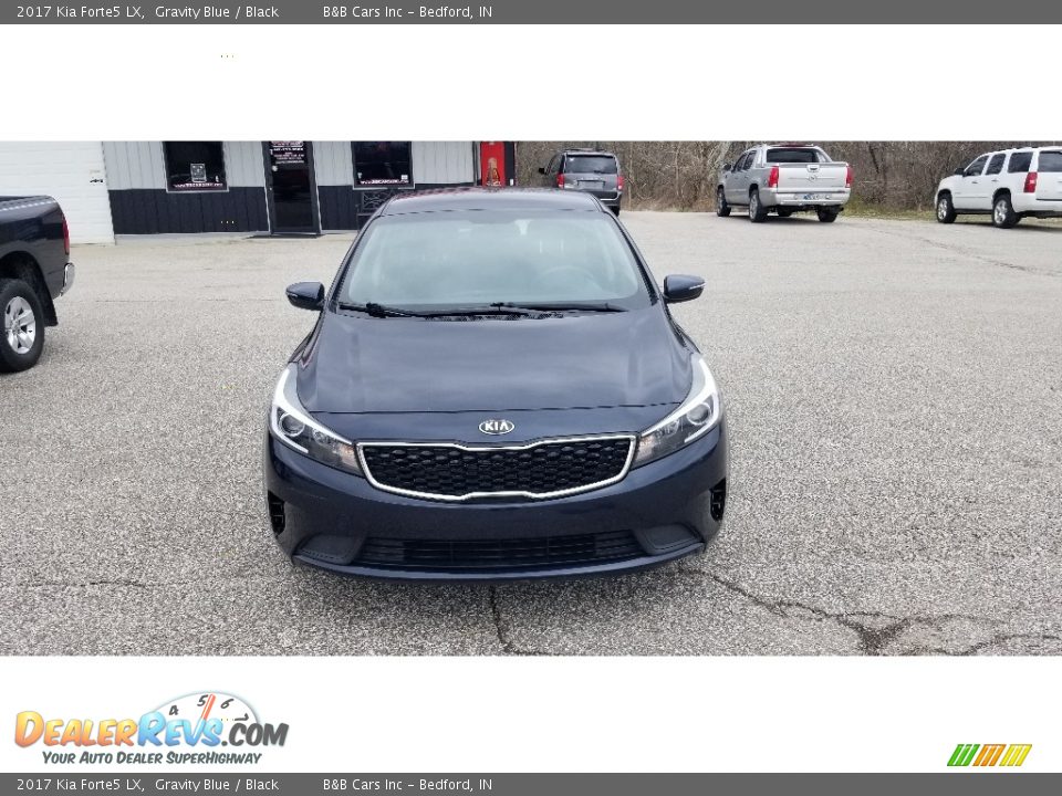 2017 Kia Forte5 LX Gravity Blue / Black Photo #7