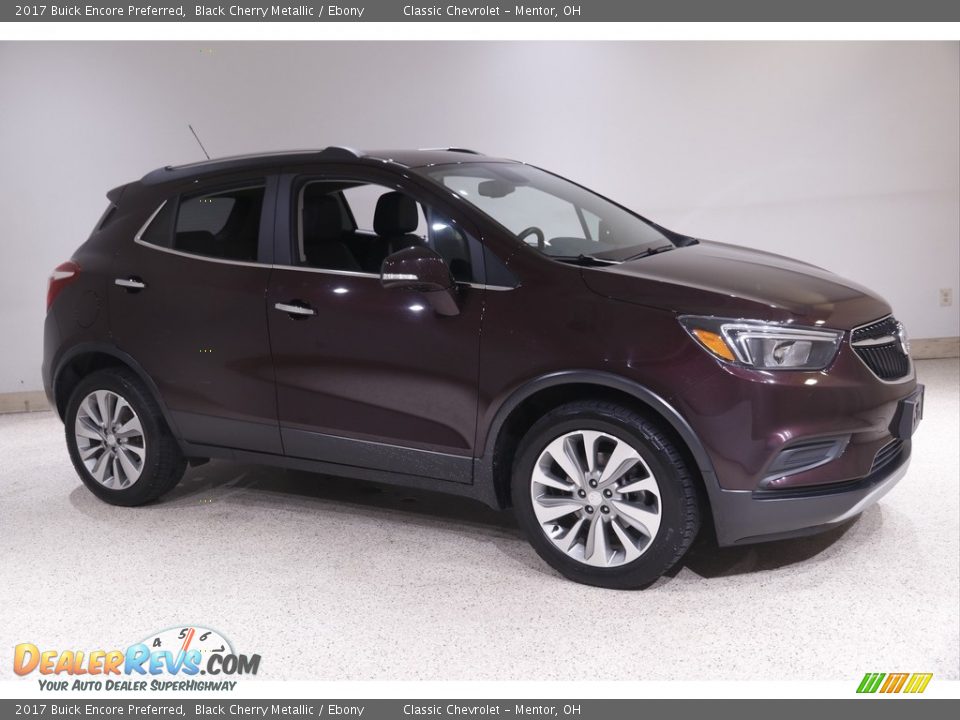 2017 Buick Encore Preferred Black Cherry Metallic / Ebony Photo #1