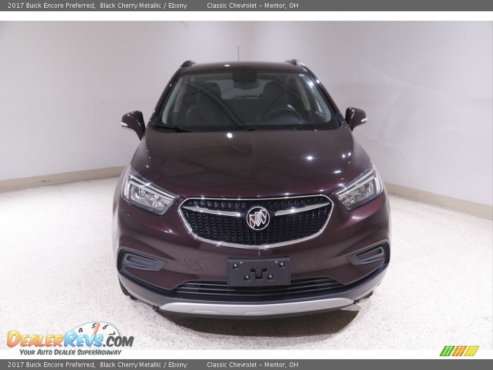 2017 Buick Encore Preferred Black Cherry Metallic / Ebony Photo #2