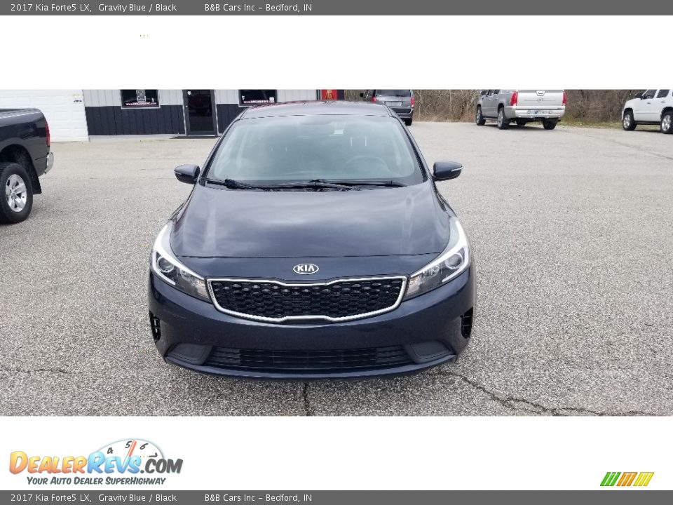 2017 Kia Forte5 LX Gravity Blue / Black Photo #27