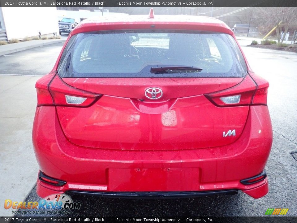 2017 Toyota Corolla iM Barcelona Red Metallic / Black Photo #3