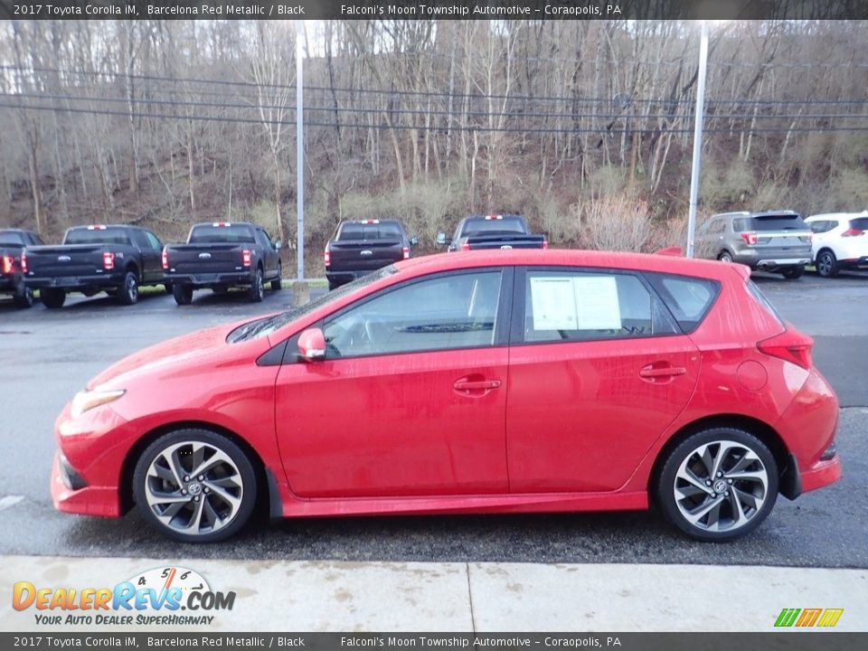 Barcelona Red Metallic 2017 Toyota Corolla iM  Photo #6