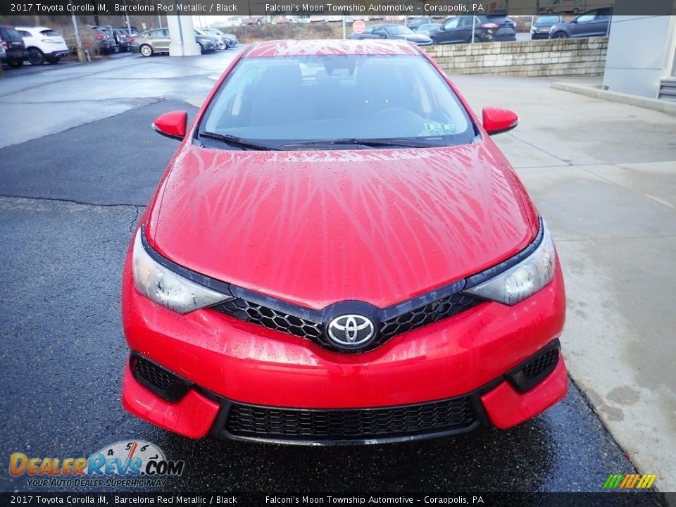 2017 Toyota Corolla iM Barcelona Red Metallic / Black Photo #8