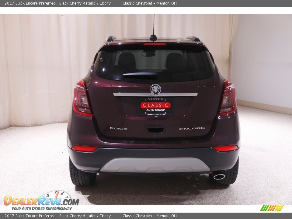 2017 Buick Encore Preferred Black Cherry Metallic / Ebony Photo #18