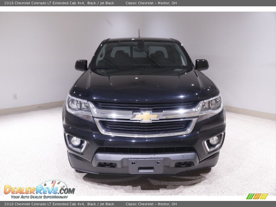 2019 Chevrolet Colorado LT Extended Cab 4x4 Black / Jet Black Photo #2