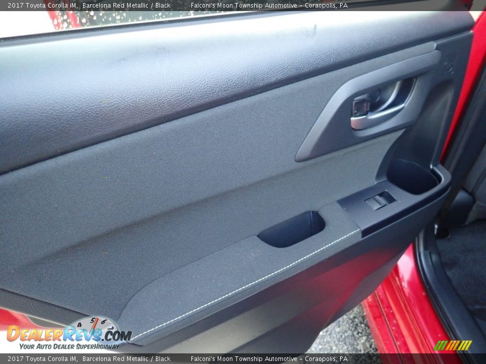 2017 Toyota Corolla iM Barcelona Red Metallic / Black Photo #20