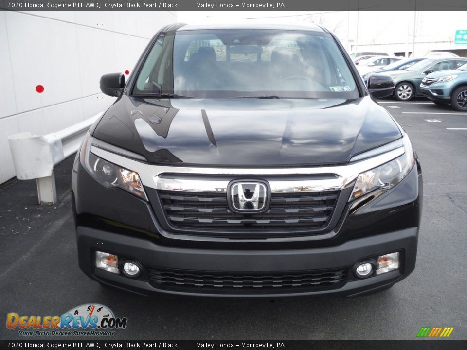 2020 Honda Ridgeline RTL AWD Crystal Black Pearl / Black Photo #5