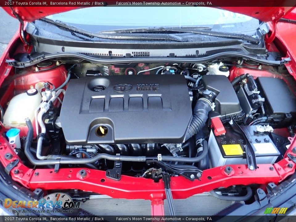 2017 Toyota Corolla iM Barcelona Red Metallic / Black Photo #27
