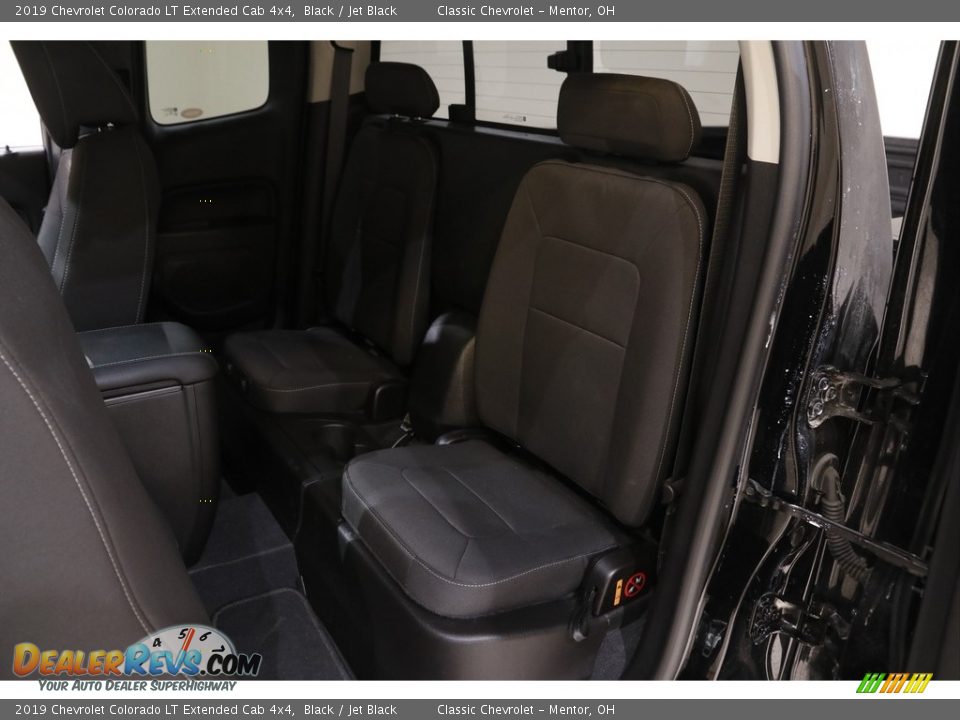 2019 Chevrolet Colorado LT Extended Cab 4x4 Black / Jet Black Photo #18