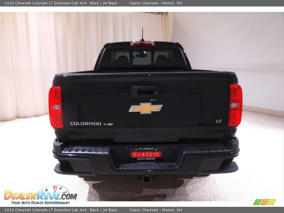 2019 Chevrolet Colorado LT Extended Cab 4x4 Black / Jet Black Photo #19