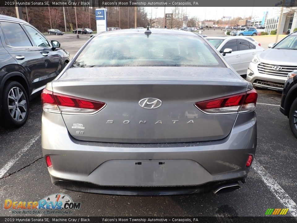 2019 Hyundai Sonata SE Machine Gray / Black Photo #3