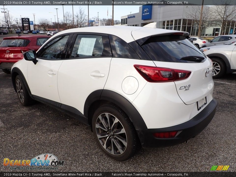 2019 Mazda CX-3 Touring AWD Snowflake White Pearl Mica / Black Photo #2