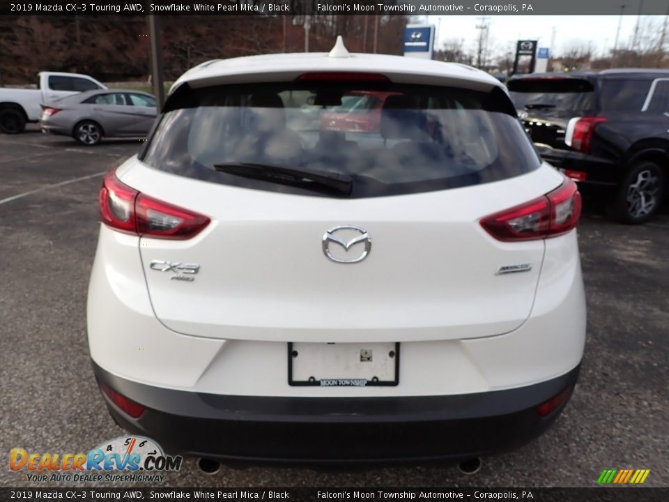 2019 Mazda CX-3 Touring AWD Snowflake White Pearl Mica / Black Photo #3