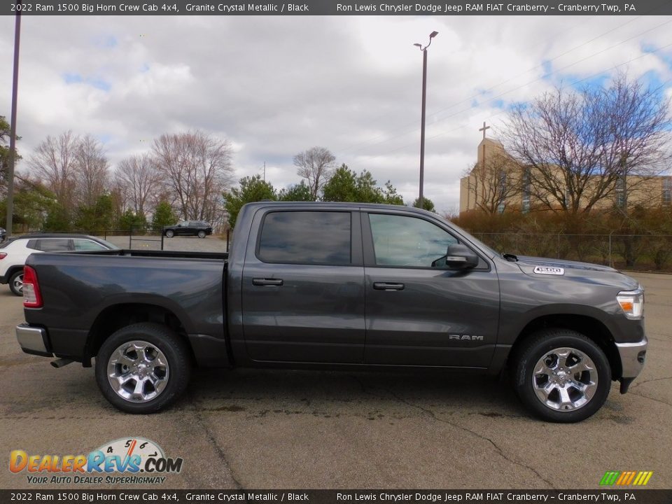 Granite Crystal Metallic 2022 Ram 1500 Big Horn Crew Cab 4x4 Photo #4