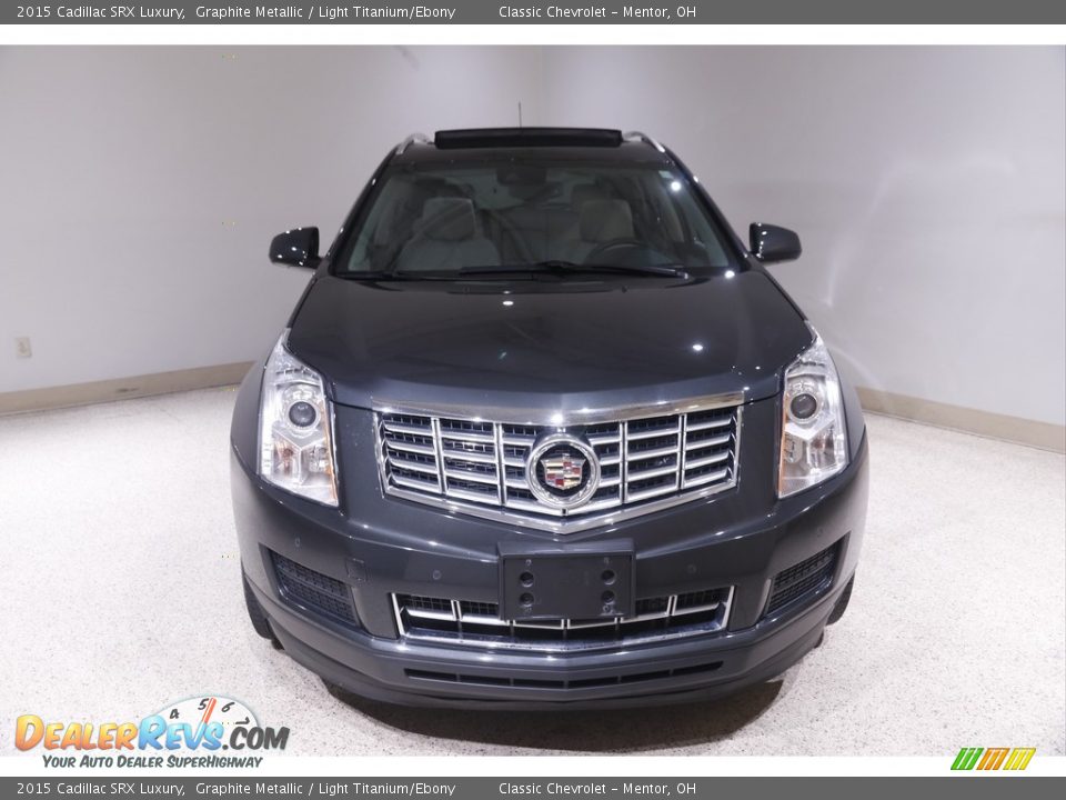 2015 Cadillac SRX Luxury Graphite Metallic / Light Titanium/Ebony Photo #2