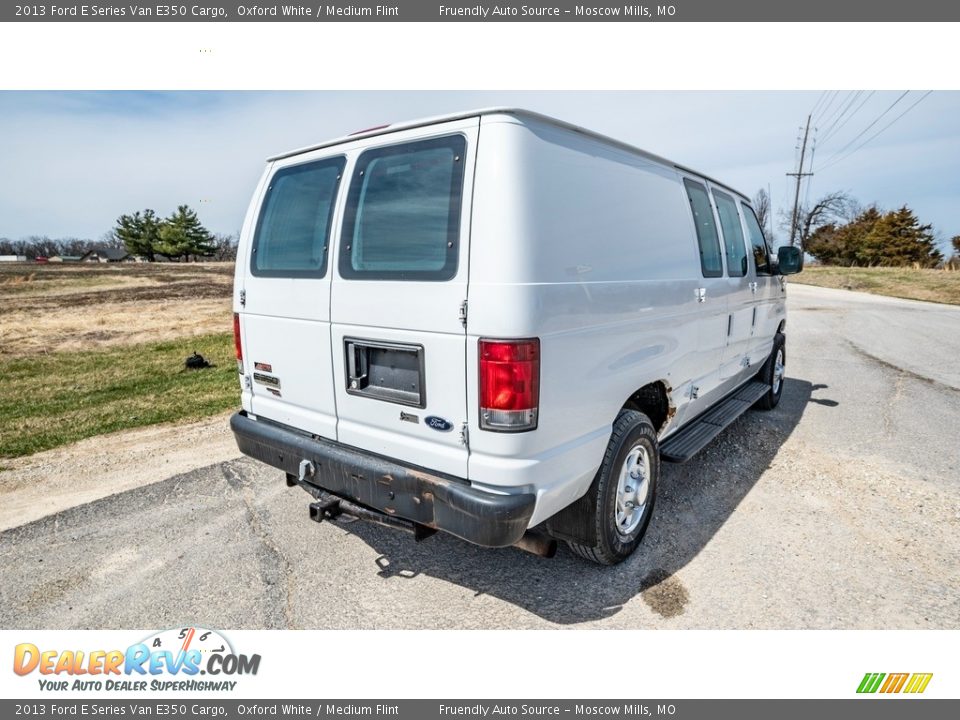 2013 Ford E Series Van E350 Cargo Oxford White / Medium Flint Photo #4