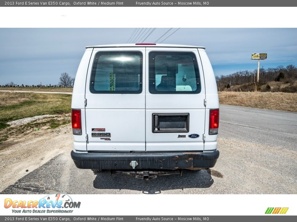 2013 Ford E Series Van E350 Cargo Oxford White / Medium Flint Photo #5