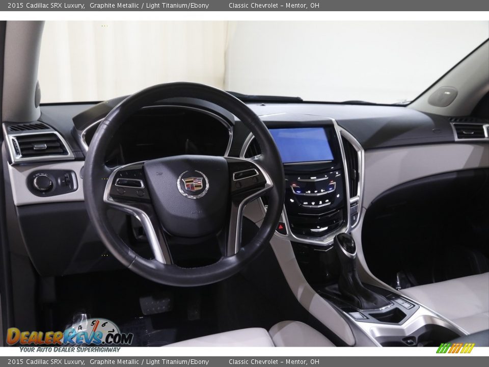 2015 Cadillac SRX Luxury Graphite Metallic / Light Titanium/Ebony Photo #6