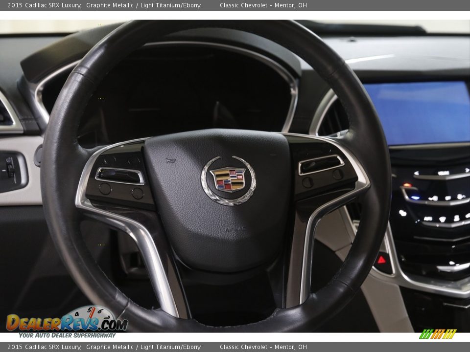 2015 Cadillac SRX Luxury Graphite Metallic / Light Titanium/Ebony Photo #7