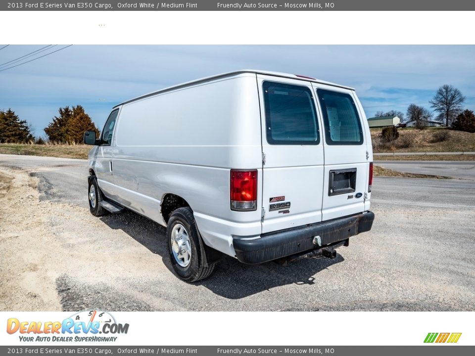 2013 Ford E Series Van E350 Cargo Oxford White / Medium Flint Photo #6