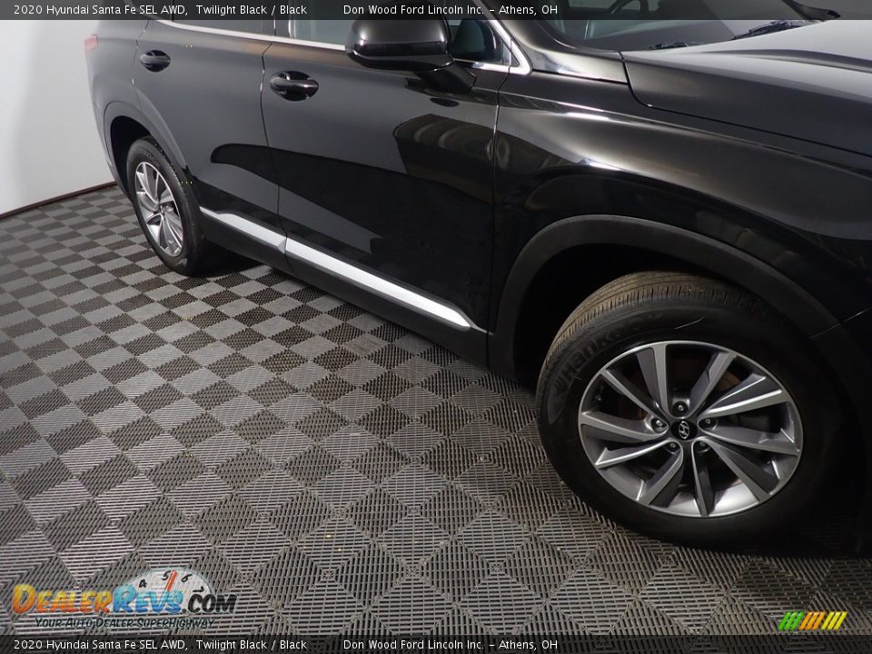 2020 Hyundai Santa Fe SEL AWD Twilight Black / Black Photo #5