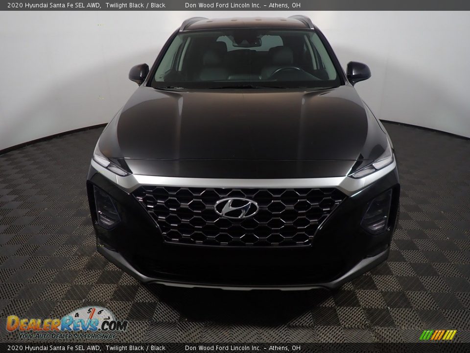 2020 Hyundai Santa Fe SEL AWD Twilight Black / Black Photo #6