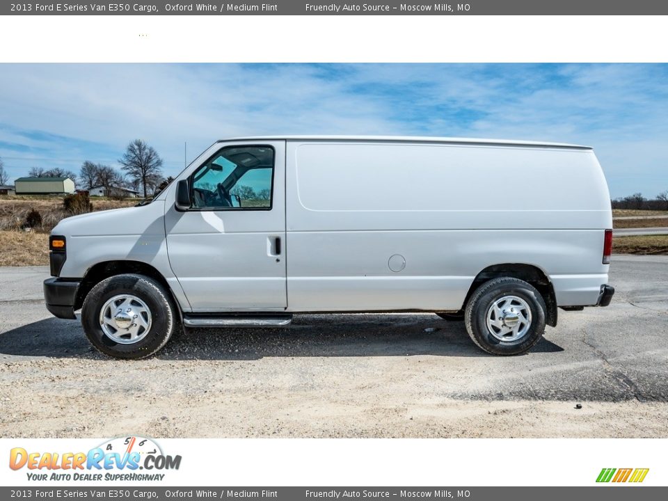 2013 Ford E Series Van E350 Cargo Oxford White / Medium Flint Photo #7