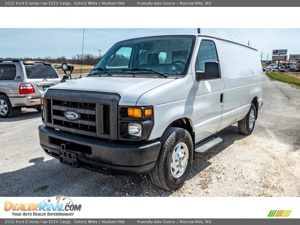 2013 Ford E Series Van E350 Cargo Oxford White / Medium Flint Photo #8