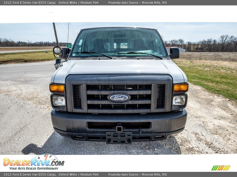 2013 Ford E Series Van E350 Cargo Oxford White / Medium Flint Photo #9