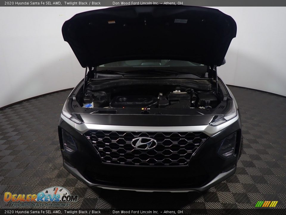 2020 Hyundai Santa Fe SEL AWD Twilight Black / Black Photo #7