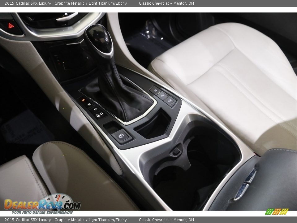 2015 Cadillac SRX Luxury Graphite Metallic / Light Titanium/Ebony Photo #14