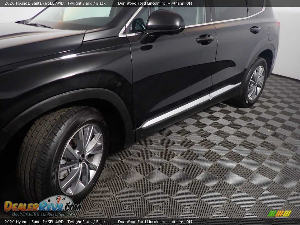 2020 Hyundai Santa Fe SEL AWD Twilight Black / Black Photo #11