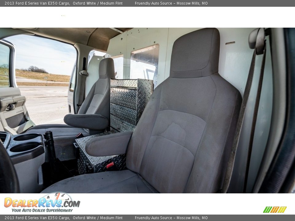 2013 Ford E Series Van E350 Cargo Oxford White / Medium Flint Photo #17