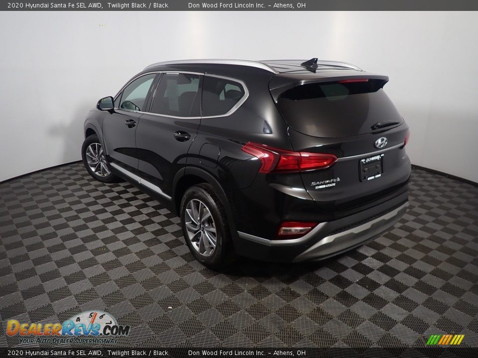 2020 Hyundai Santa Fe SEL AWD Twilight Black / Black Photo #13