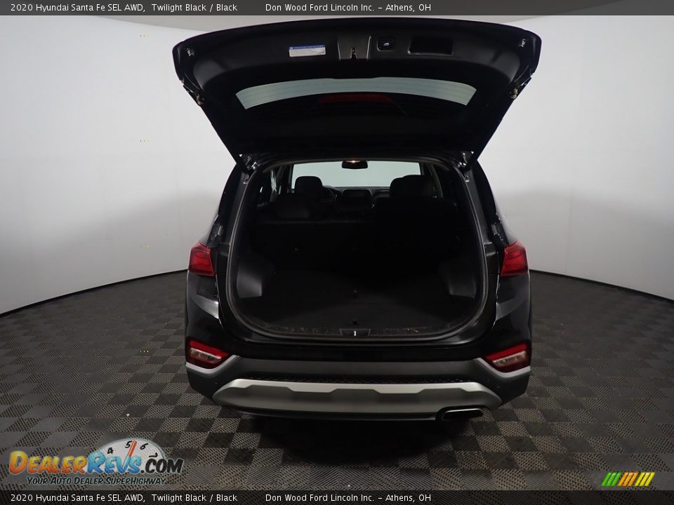 2020 Hyundai Santa Fe SEL AWD Twilight Black / Black Photo #15