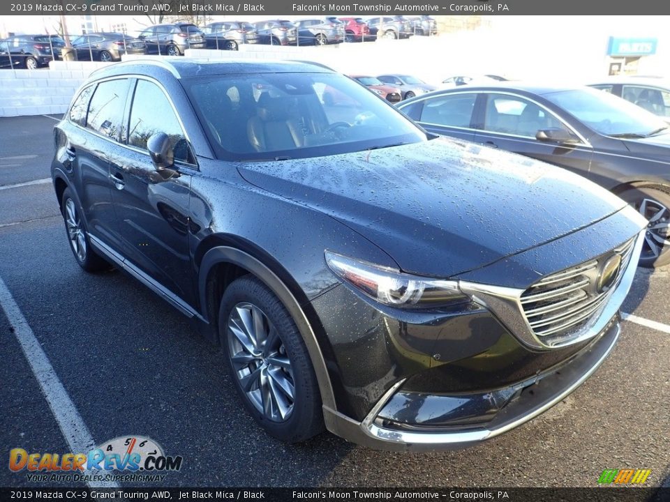 2019 Mazda CX-9 Grand Touring AWD Jet Black Mica / Black Photo #2