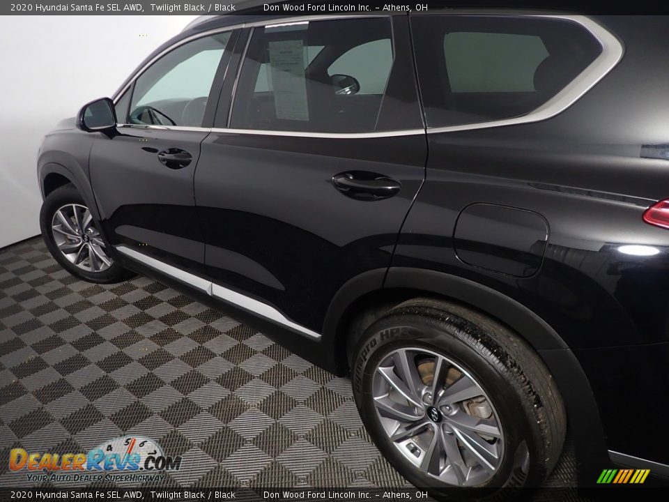 2020 Hyundai Santa Fe SEL AWD Twilight Black / Black Photo #20