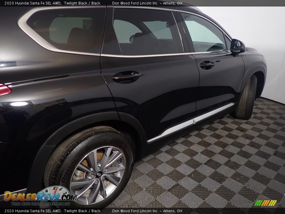 2020 Hyundai Santa Fe SEL AWD Twilight Black / Black Photo #21