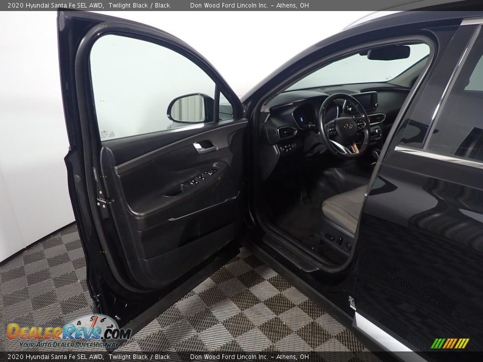 2020 Hyundai Santa Fe SEL AWD Twilight Black / Black Photo #22