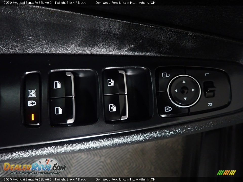 2020 Hyundai Santa Fe SEL AWD Twilight Black / Black Photo #23