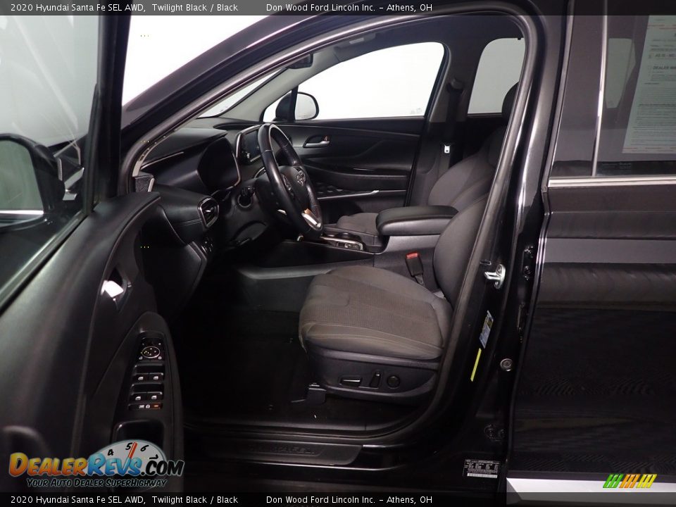 2020 Hyundai Santa Fe SEL AWD Twilight Black / Black Photo #24