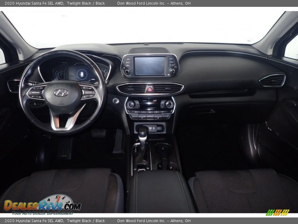 2020 Hyundai Santa Fe SEL AWD Twilight Black / Black Photo #26