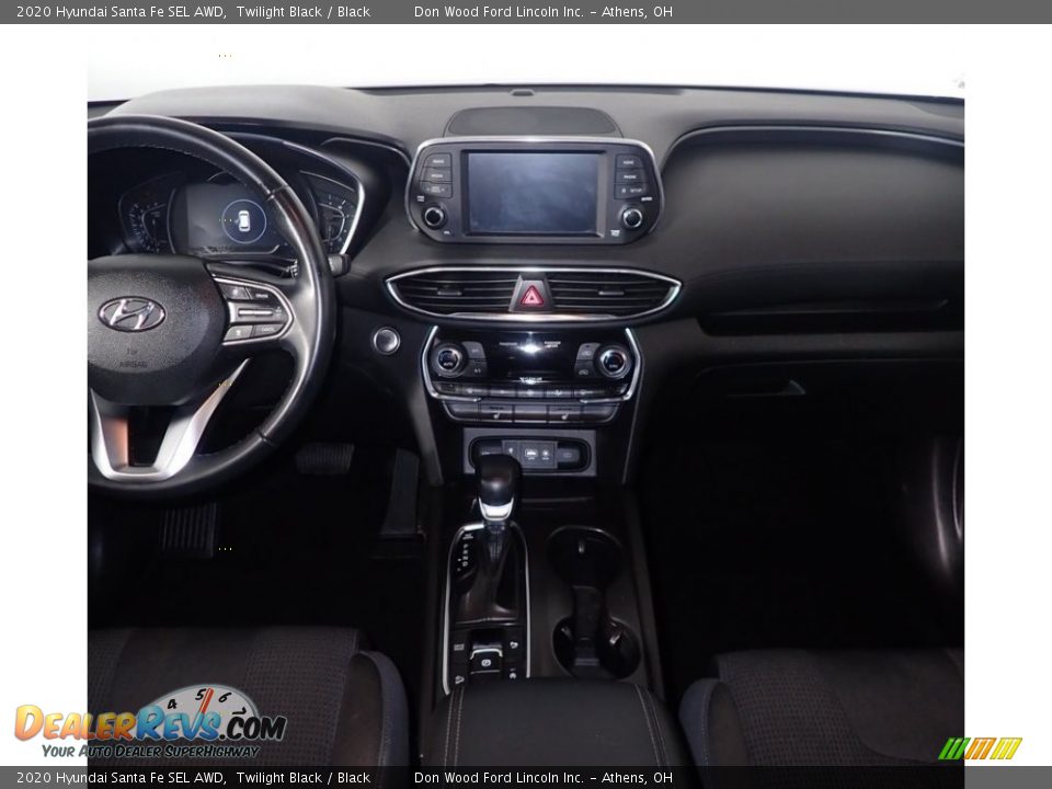 2020 Hyundai Santa Fe SEL AWD Twilight Black / Black Photo #27