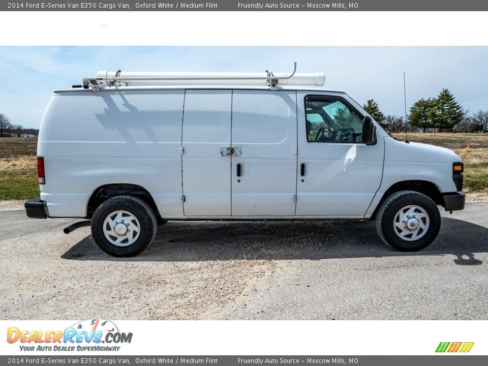 Oxford White 2014 Ford E-Series Van E350 Cargo Van Photo #3