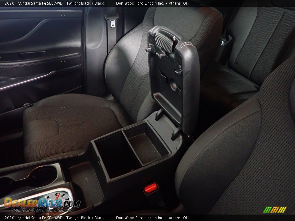 2020 Hyundai Santa Fe SEL AWD Twilight Black / Black Photo #35