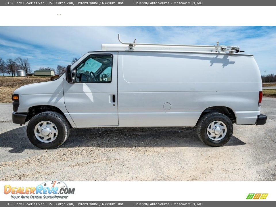 Oxford White 2014 Ford E-Series Van E350 Cargo Van Photo #7